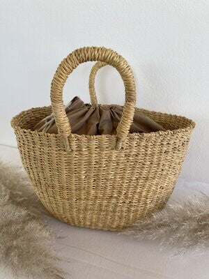 Raffia Tote Bag
